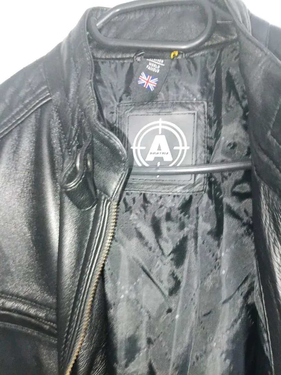 Leather jacket mens - Image 1