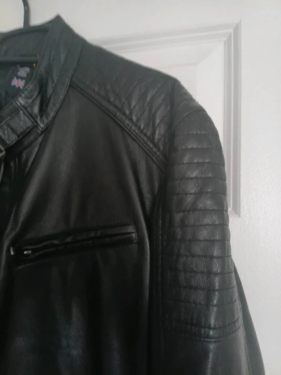 Leather jacket mens - Image 2
