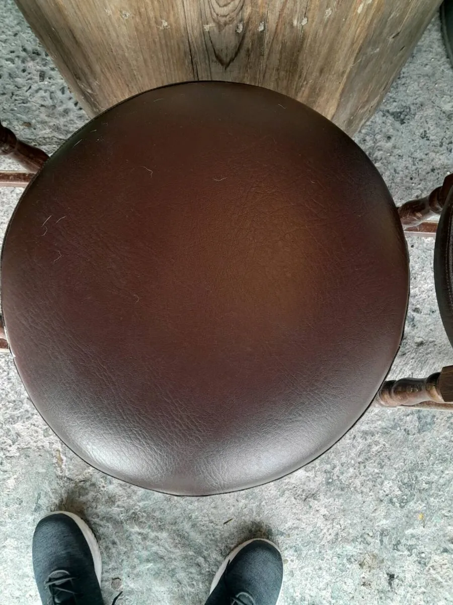 Three  small  bar stools - Image 1