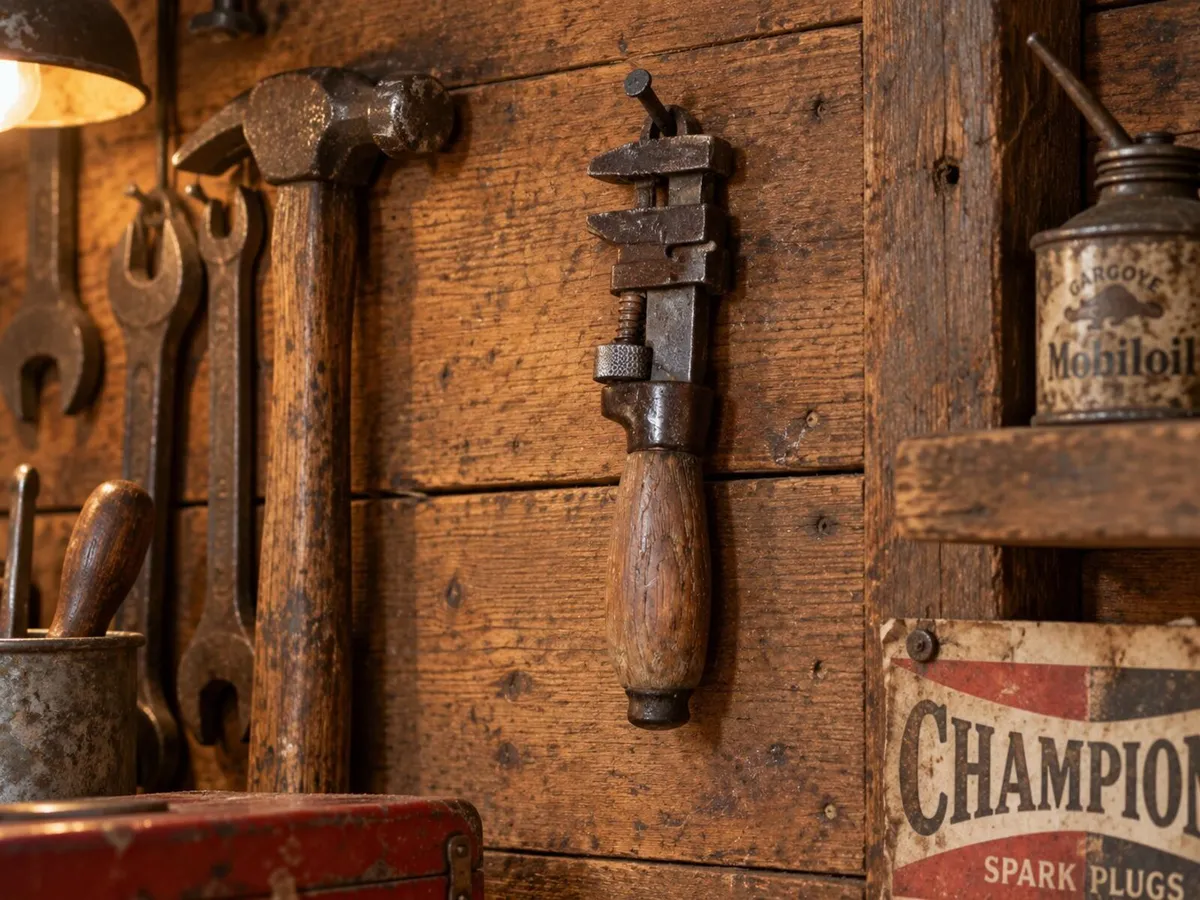 tools Monkey Wrench vintage antique car garage - Image 2