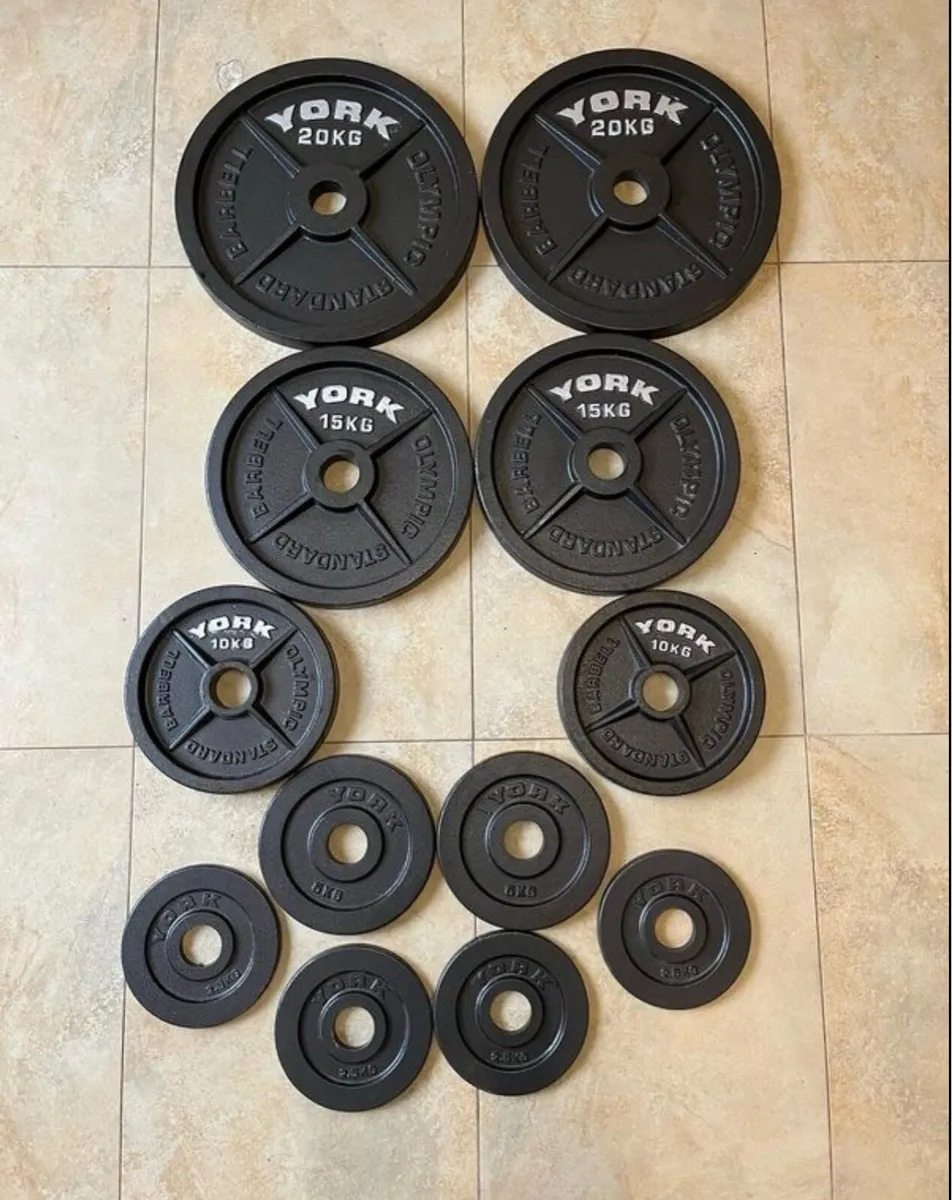 York Barbell 2” Hammerstone Cast iron