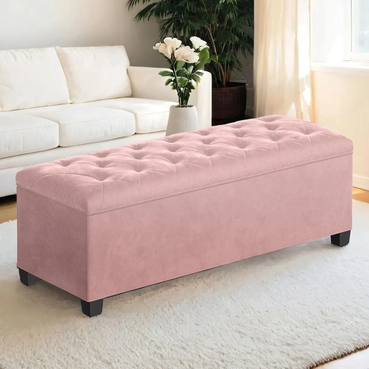 Bench with storage - FREE P&P - Image 2