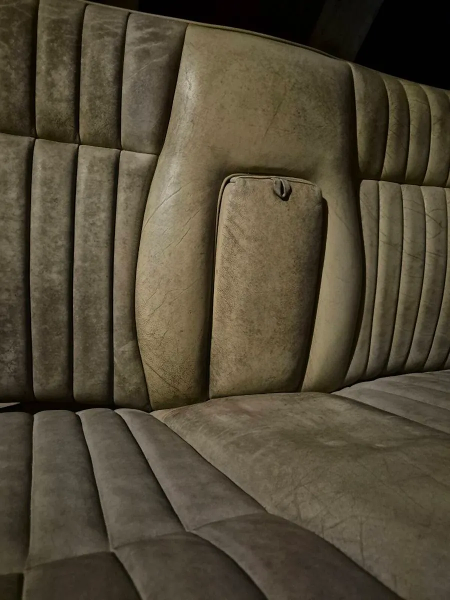 Classic Jaguar XJ6 / XJ12 Leather Rear Bench Seat - Image 1