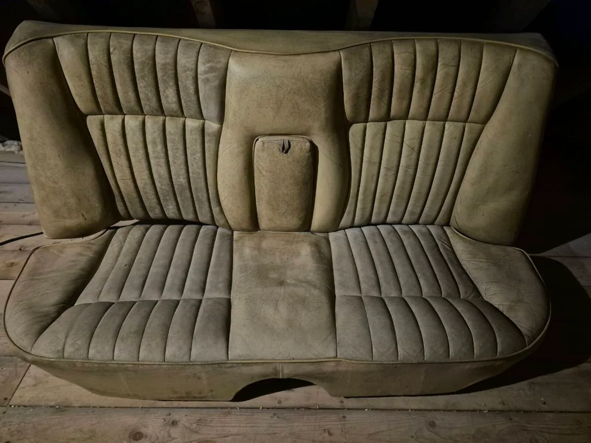 Classic Jaguar XJ6 / XJ12 Leather Rear Bench Seat - Image 2