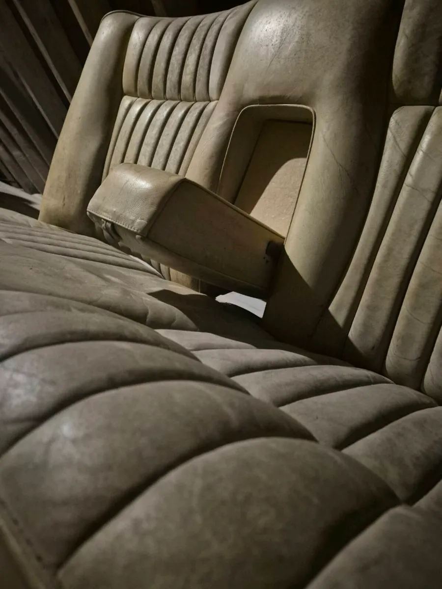 Classic Jaguar XJ6 / XJ12 Leather Rear Bench Seat - Image 3