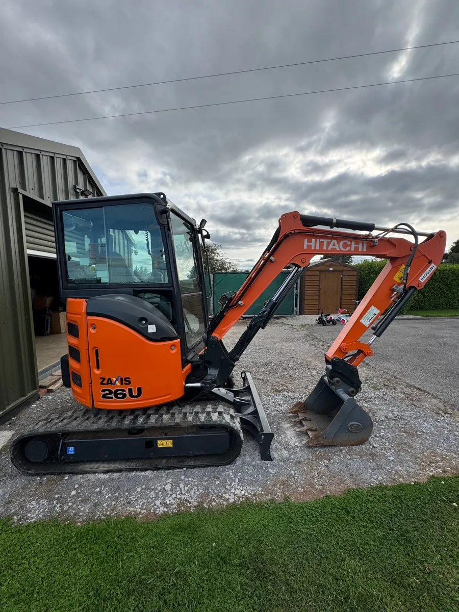 Hitachi Zaxis 26U Excavator Very Tidy Machine - Image 1