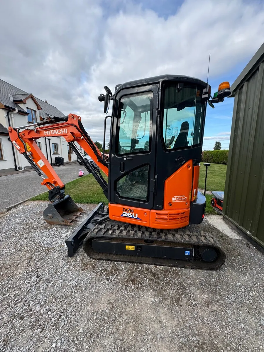 Hitachi Zaxis 26U Excavator Very Tidy Machine - Image 3