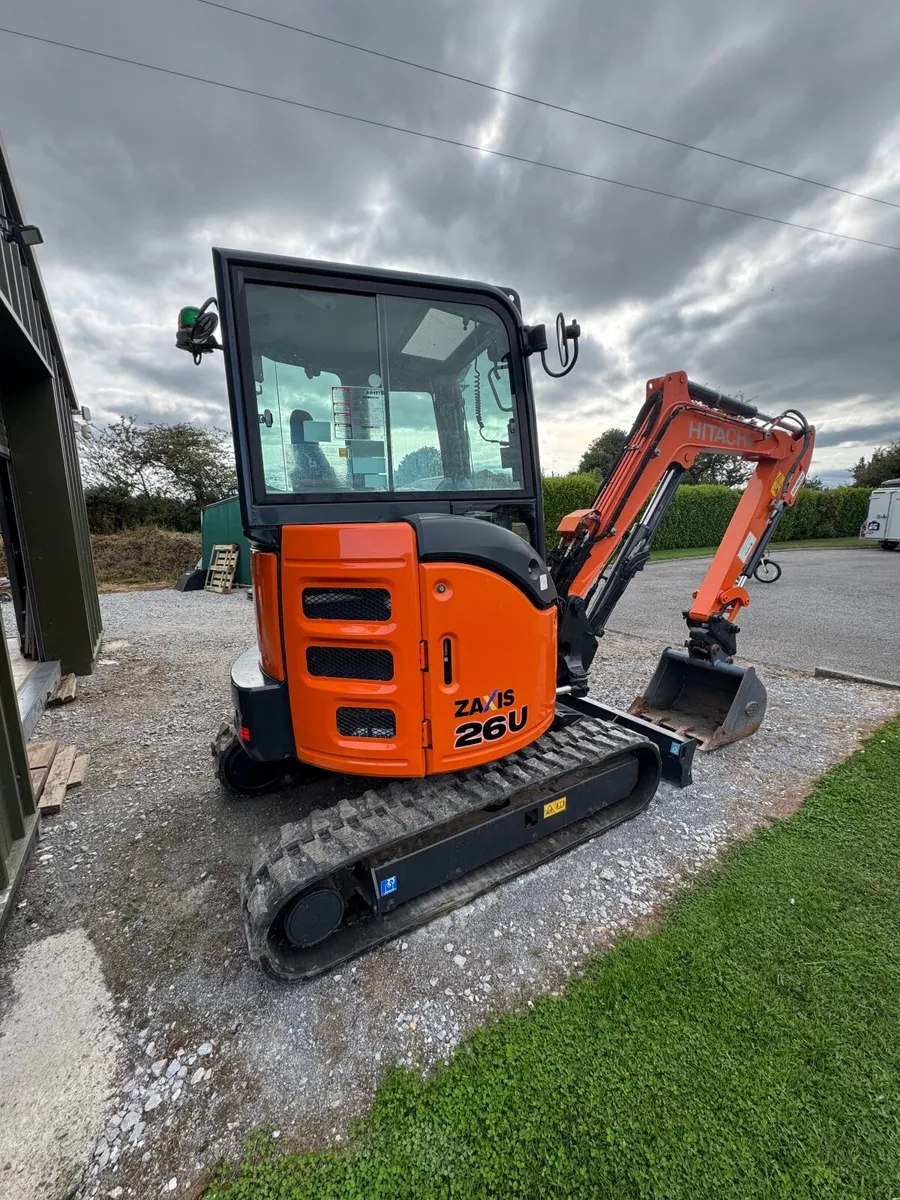 Hitachi Zaxis 26U Excavator Very Tidy Machine - Image 2