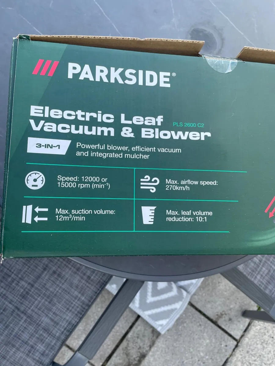 Parkside Electric Leaf vacuum and blower - Image 2