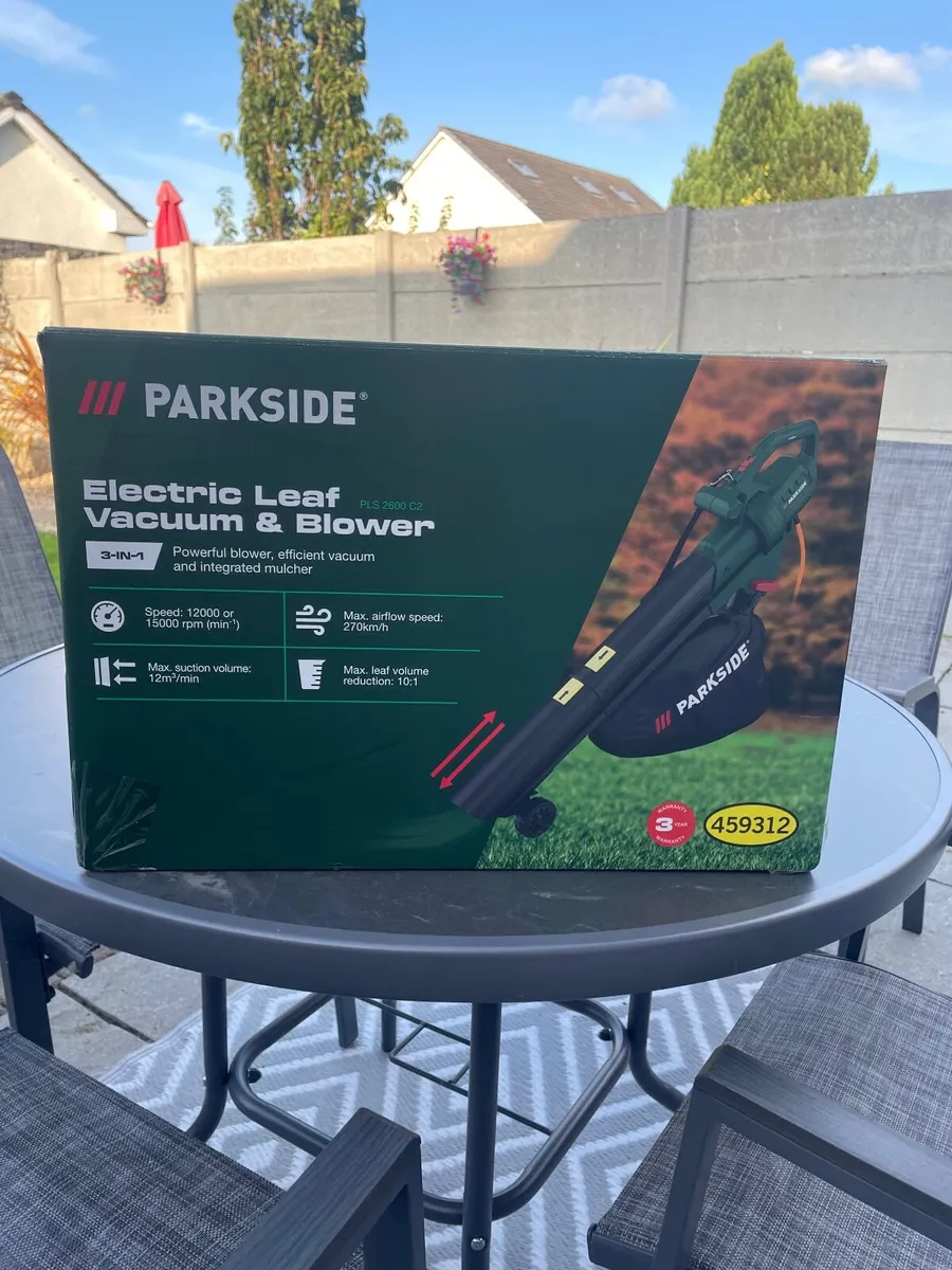 Parkside Electric Leaf vacuum and blower - Image 3