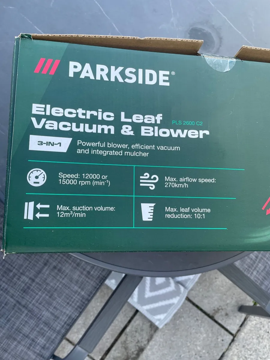 Parkside Electric Leaf vacuum and blower - Image 4