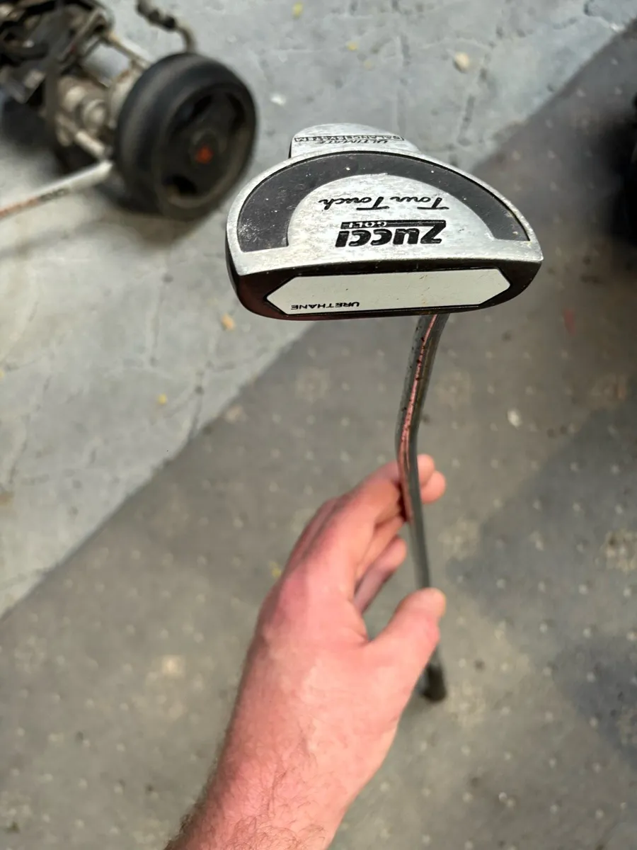 Left Hand Zucci Tour Touch Golf Clubs and Bag. - Image 3