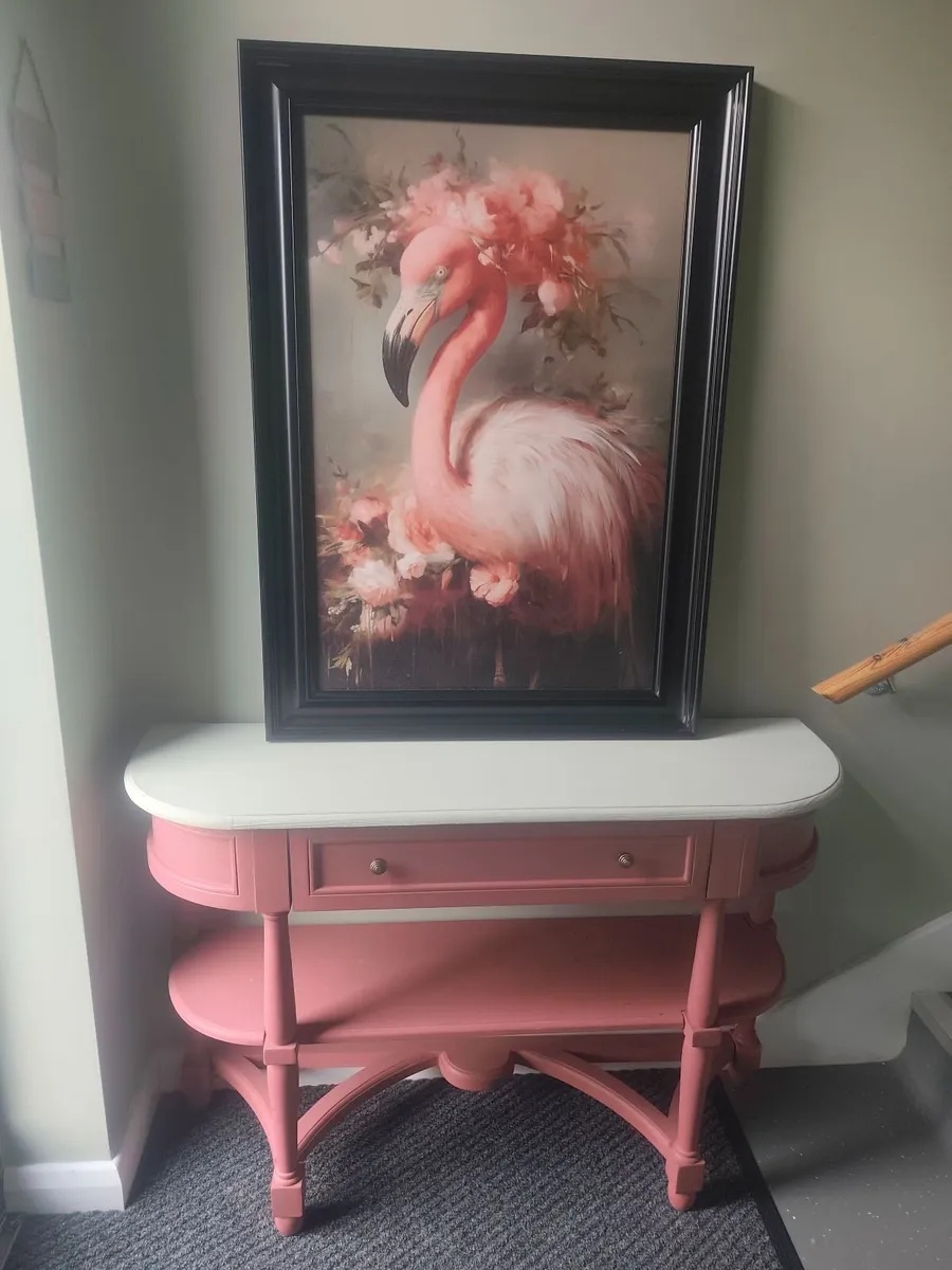 Canvas and console table - Image 1