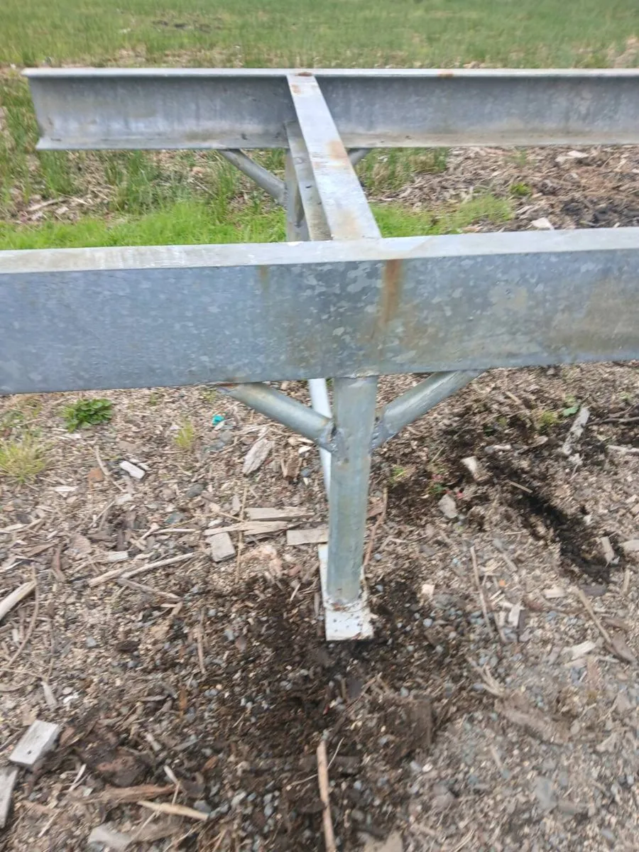 Heavy Duty Galvanised Log Deck - Image 3
