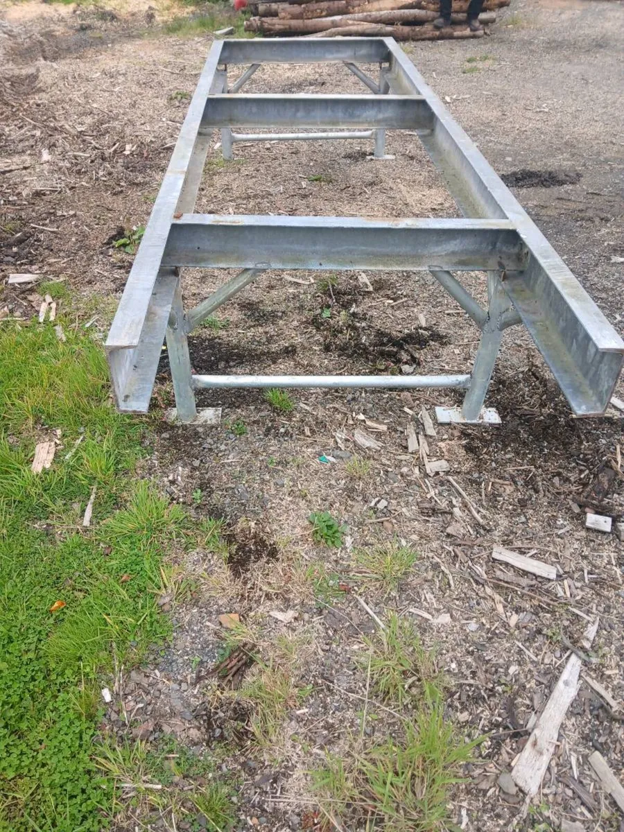 Heavy Duty Galvanised Log Deck - Image 4