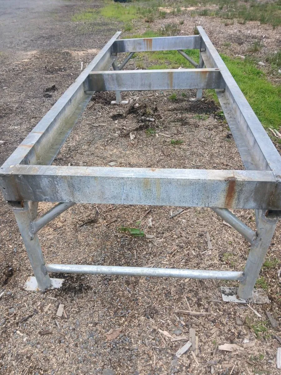 Heavy Duty Galvanised Log Deck - Image 2