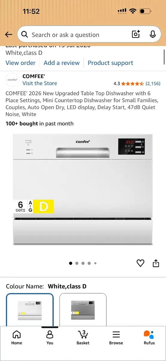 COMFEE Table Top Dishwasher 2026 Edition - Image 2