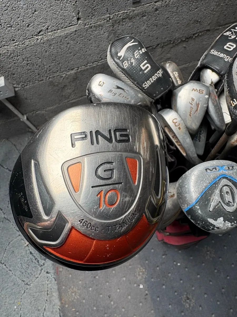 Big Ezee Golf Clubs and bag - Image 2