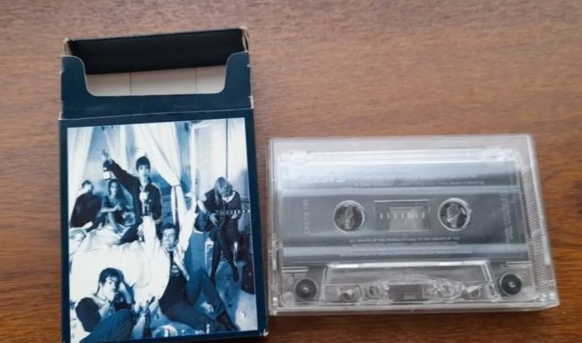 Oasis cassette cig & alc 1994 - Image 3