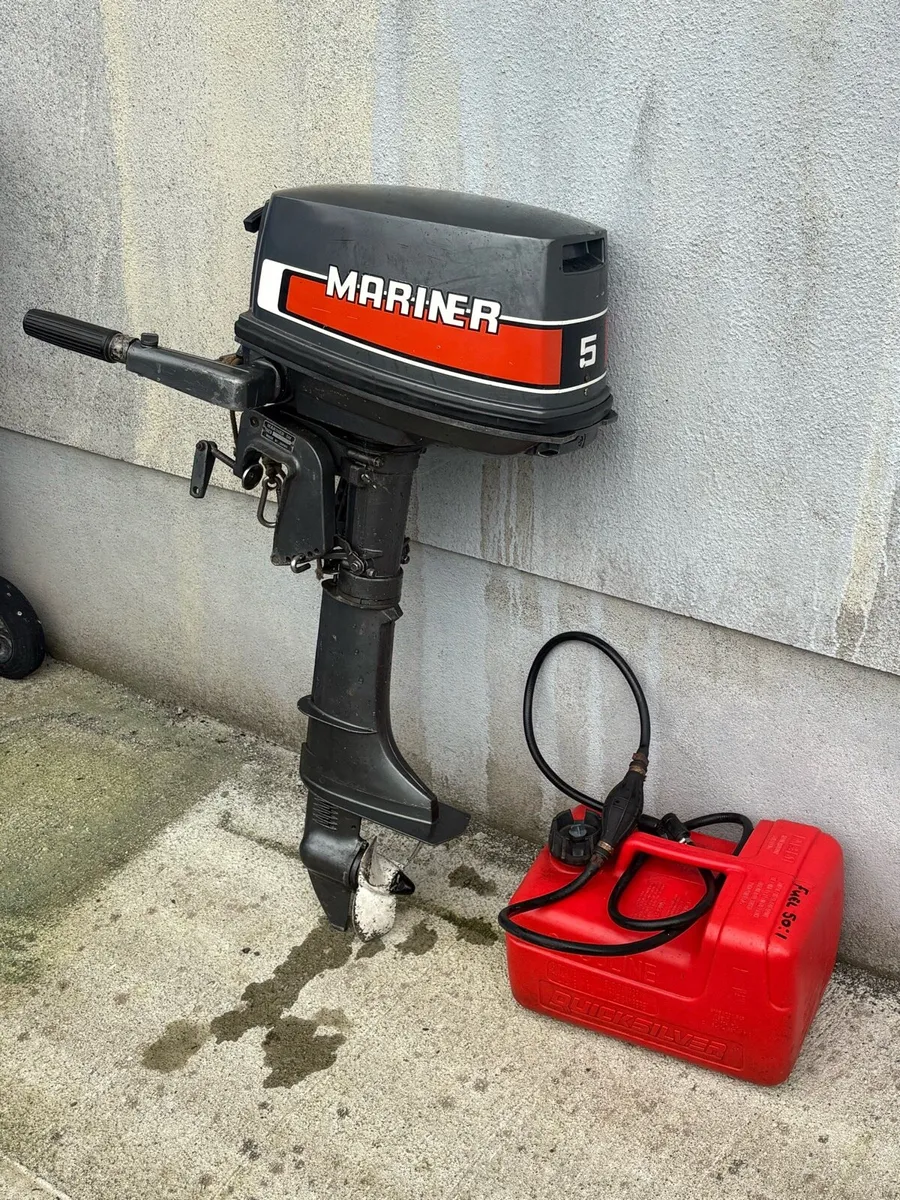 Mariner 5hp outboard - Image 1