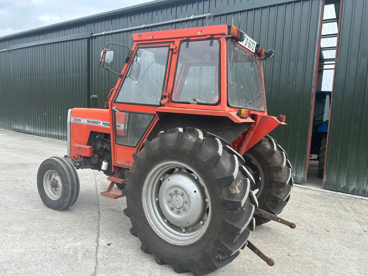 1987 Massey Ferguson 265 2wd - Image 4