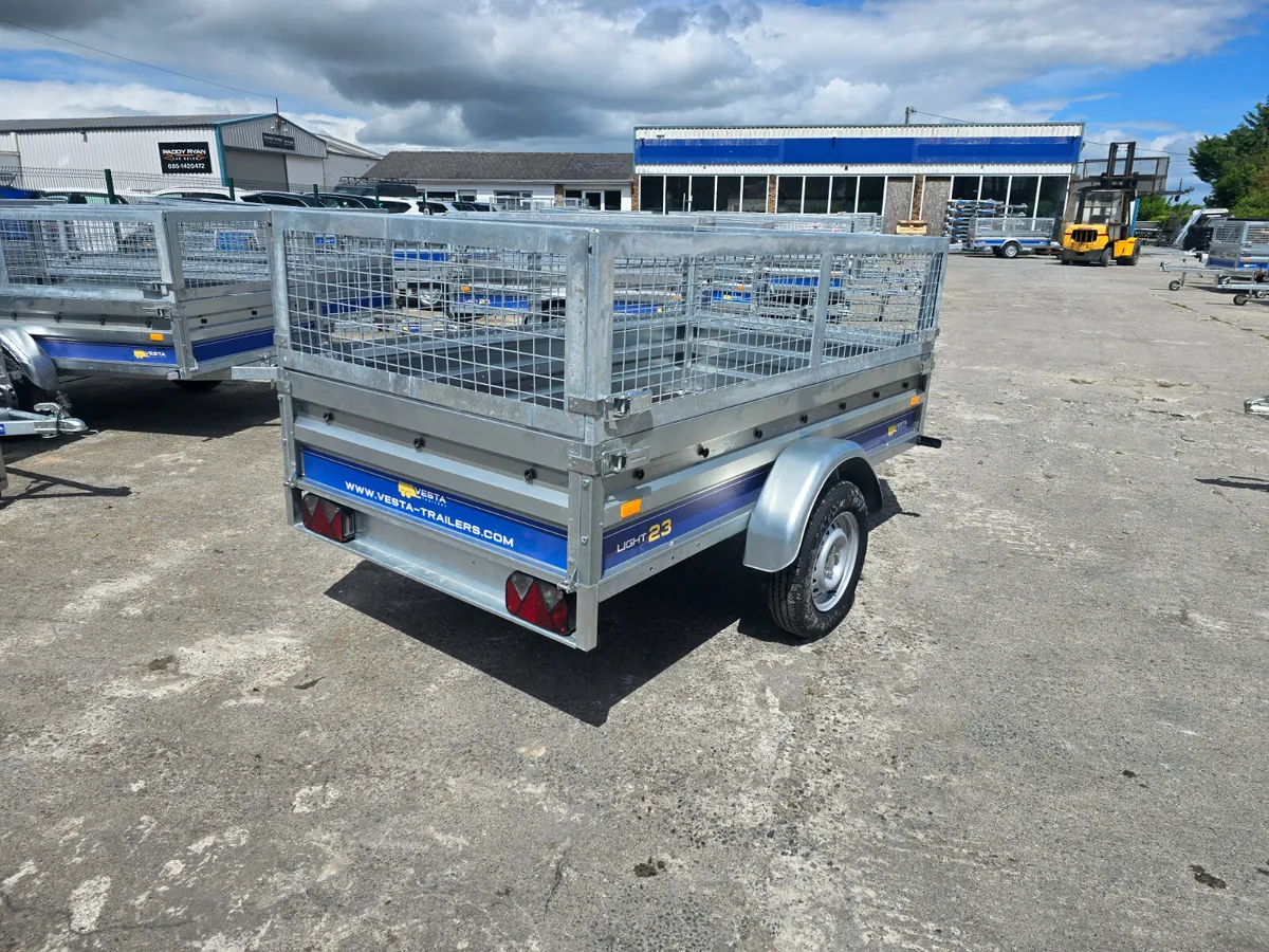 7x4 single axle trailer 750kg - Image 4