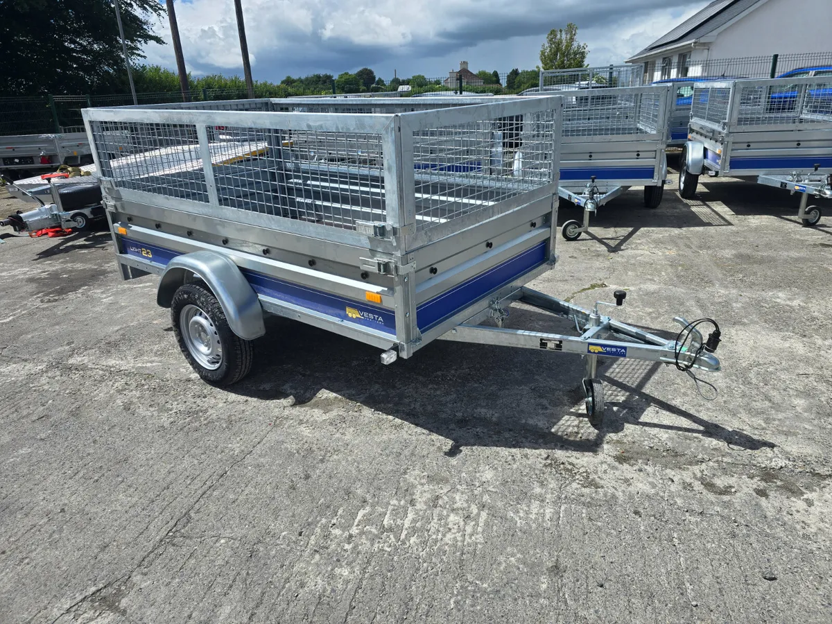 7x4 single axle trailer 750kg - Image 2