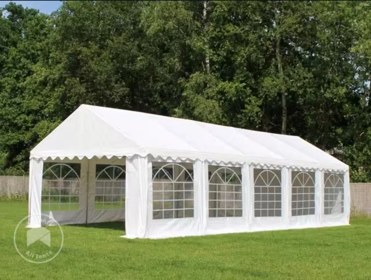 Garden Marquee - 3 x 8m - Image 1