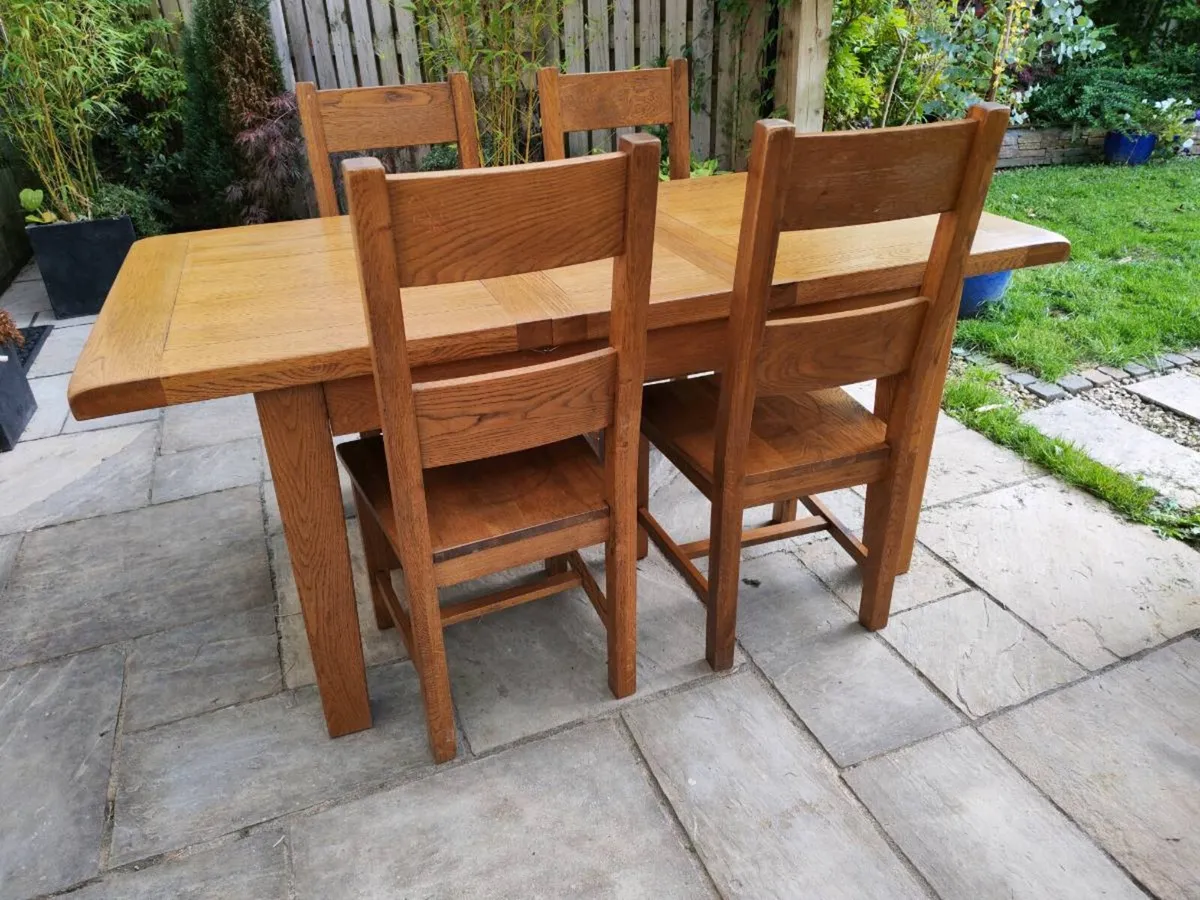 Oak table - Image 4