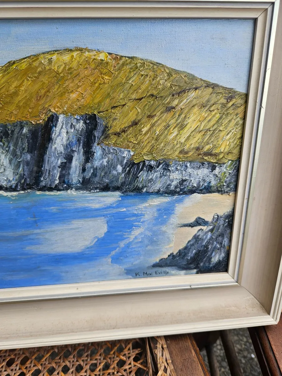 Picture Oil on Canvas - Image 2