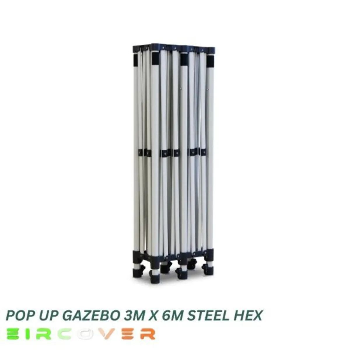 Marquee Pop Up Gazebo Steel 40mm Hex 3m x 6m - Image 3