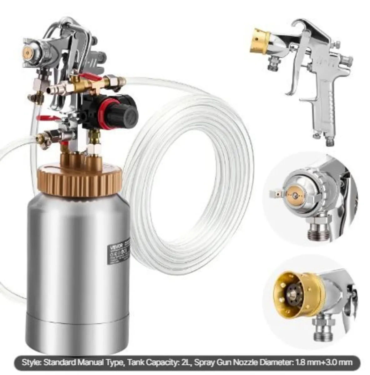 Spray Paint Pressure Pot, 2 L Pressure Pot - Image 4