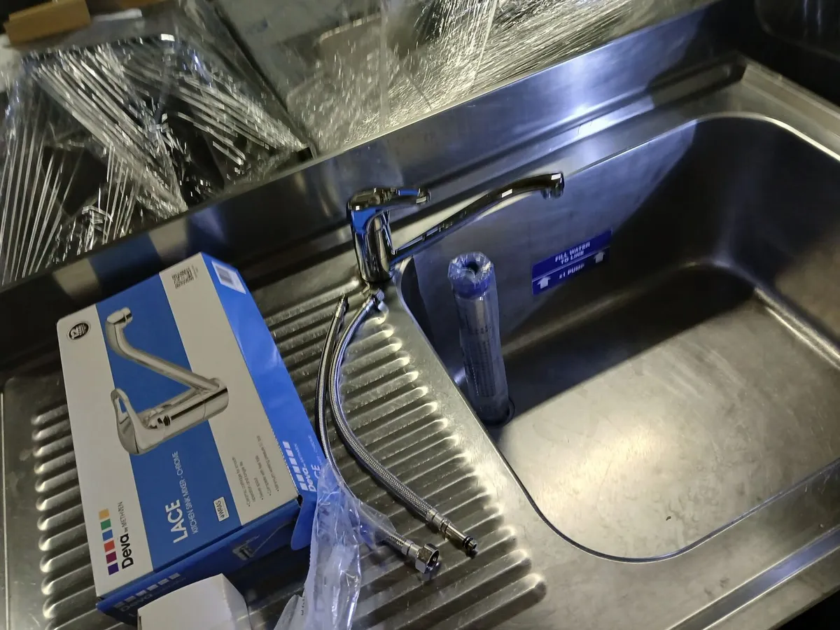 Staneless steel cabbinet sink unit complete - Image 2