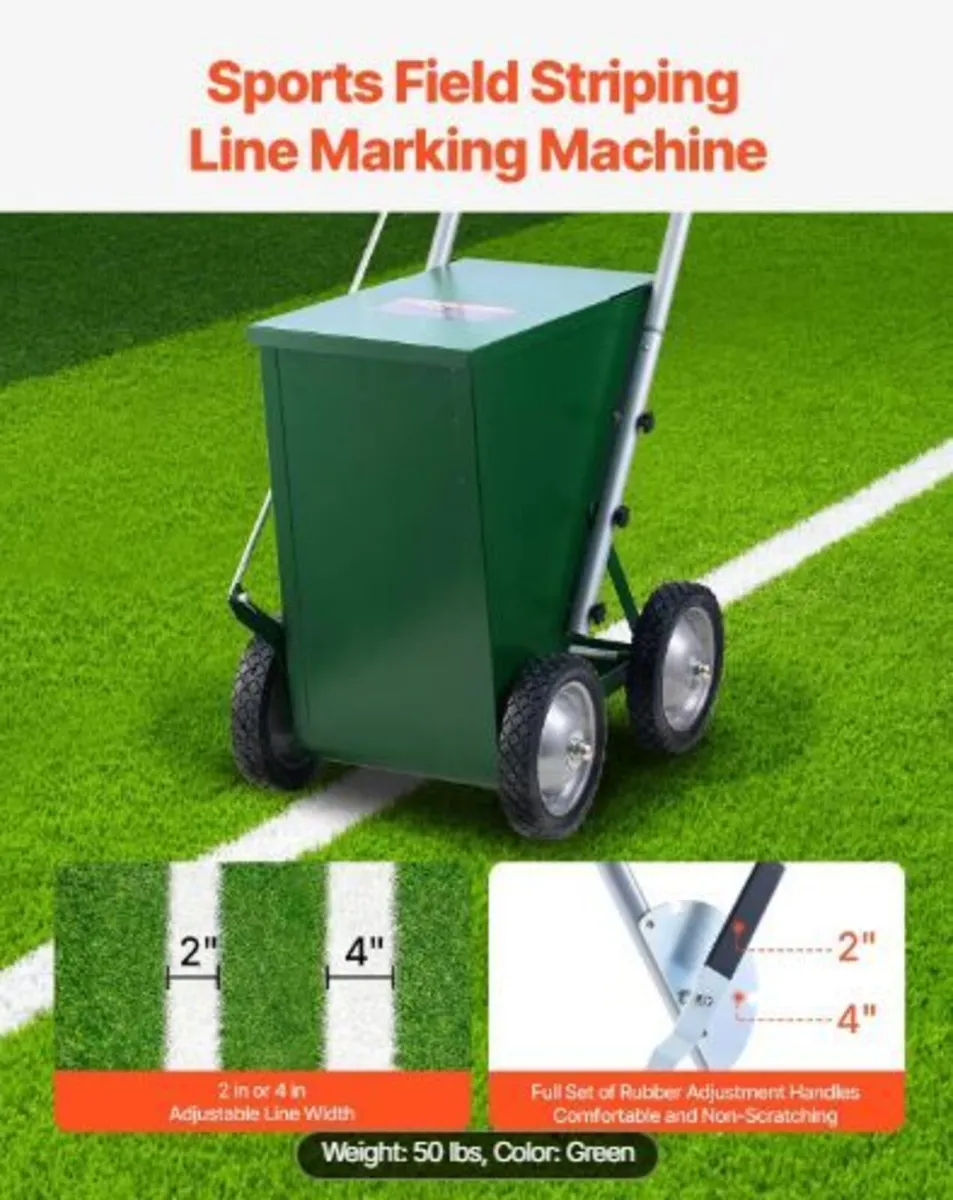 Dry Line Marker, 4-Wheel, 2 or 4 in Lines - Image 3