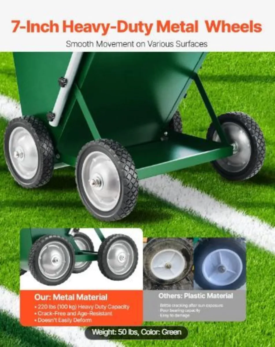 Dry Line Marker, 4-Wheel, 2 or 4 in Lines - Image 4