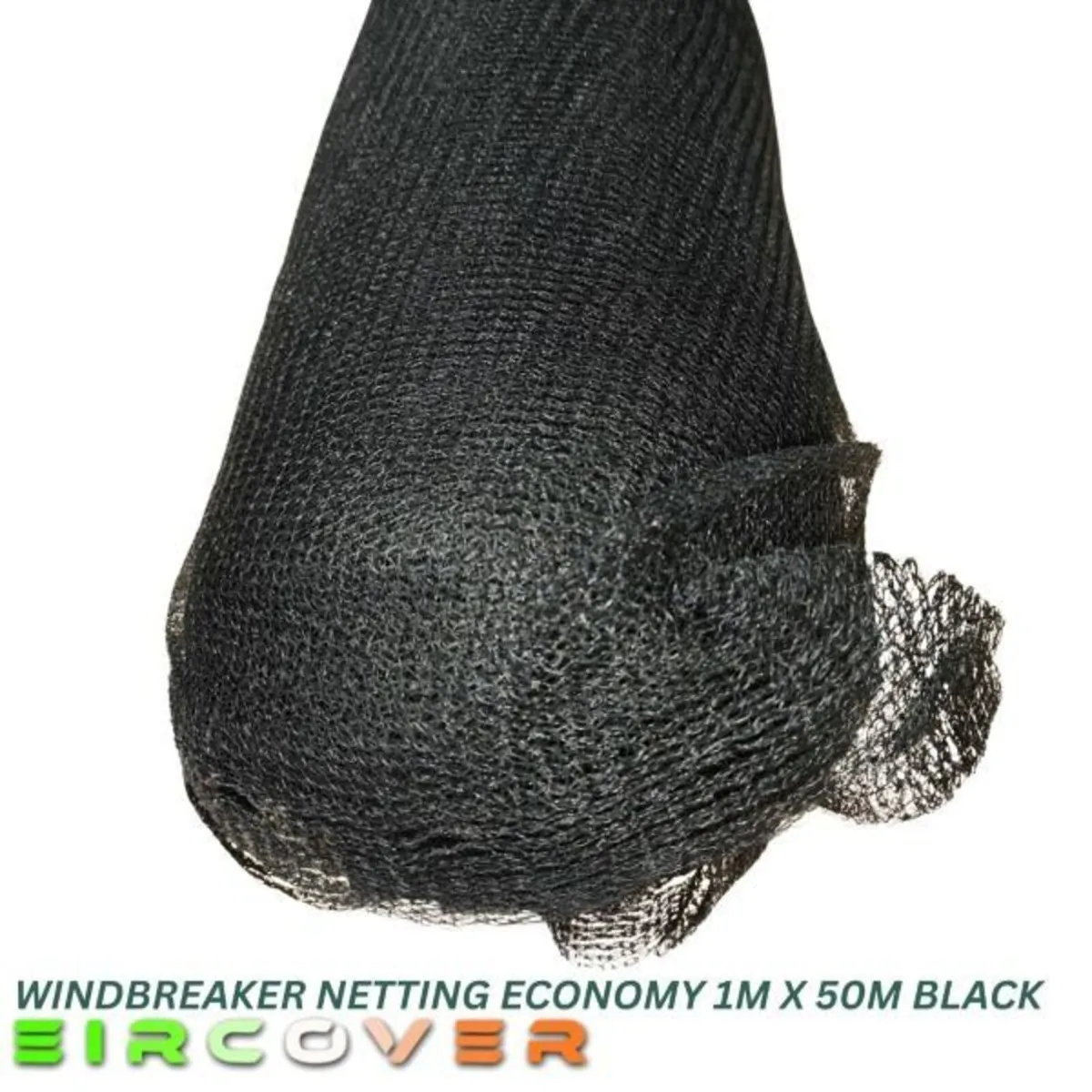 Windbreaker Netting 1m x 50m 50 gsm Black Economy - Image 3