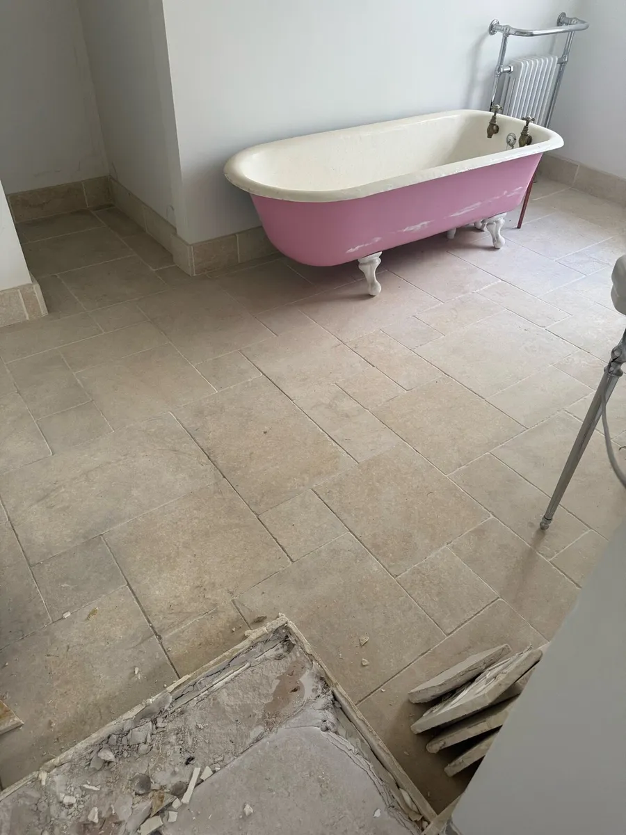 Cast iron roll top bath - Image 4