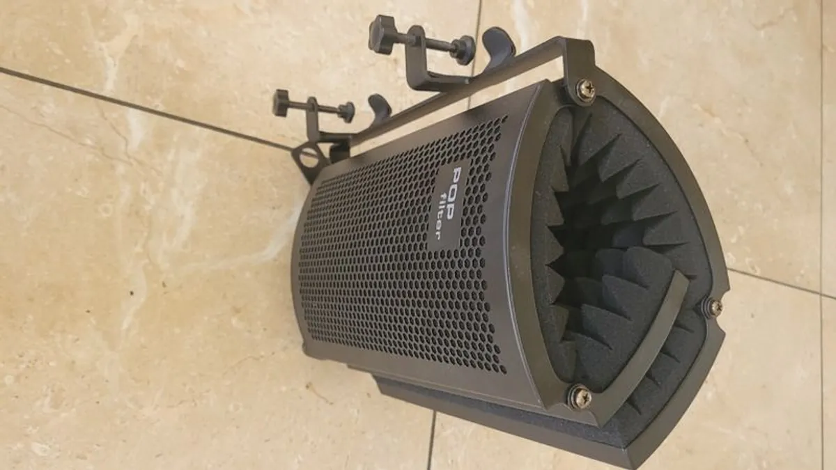 Microphone Isolation Shield,Pop Filter - Image 2