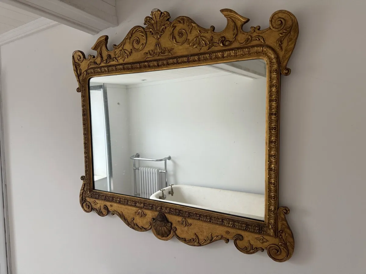 Gold mirror - Image 2