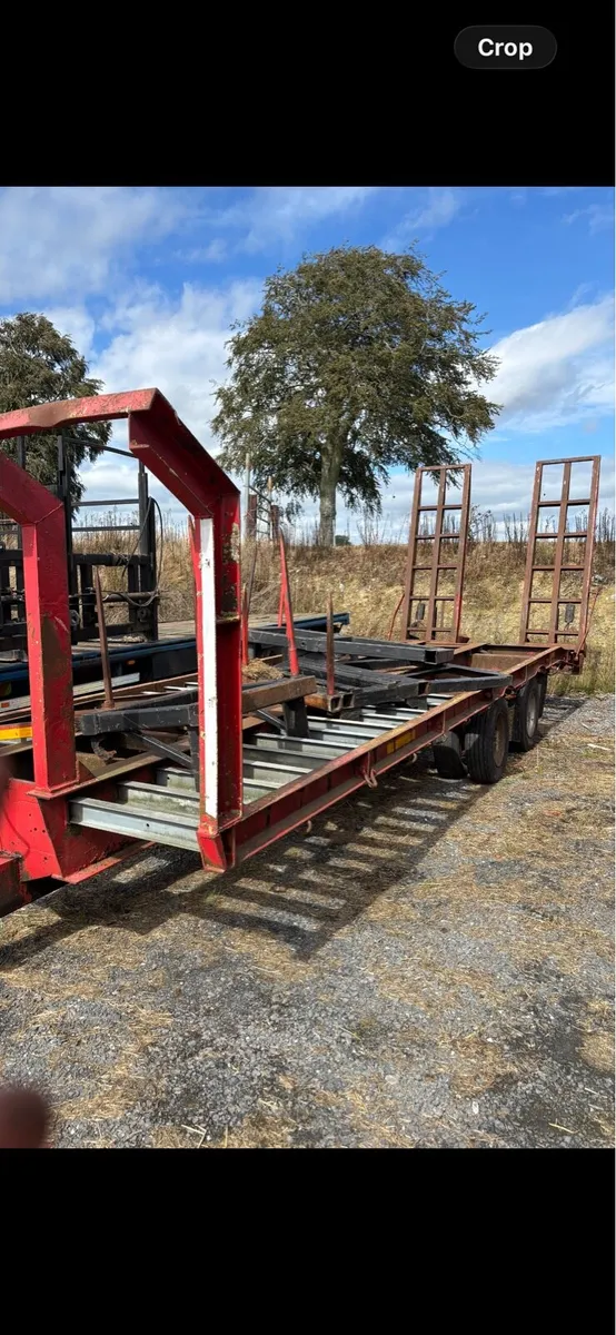 Bale trailer/ Low loader 27ft - Image 1