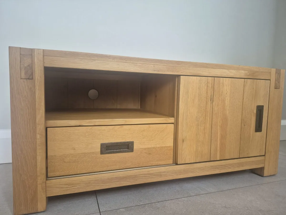 Solid Wood TV Unit / Media Cabinet - Image 1