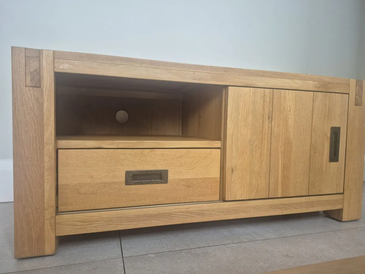 Solid Wood TV Unit / Media Cabinet - Image 3