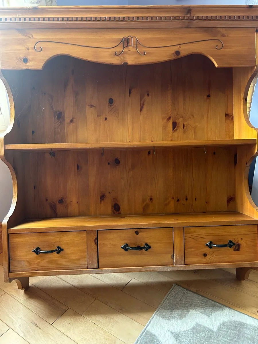 Rustic country kitchen style wall unit - Image 1