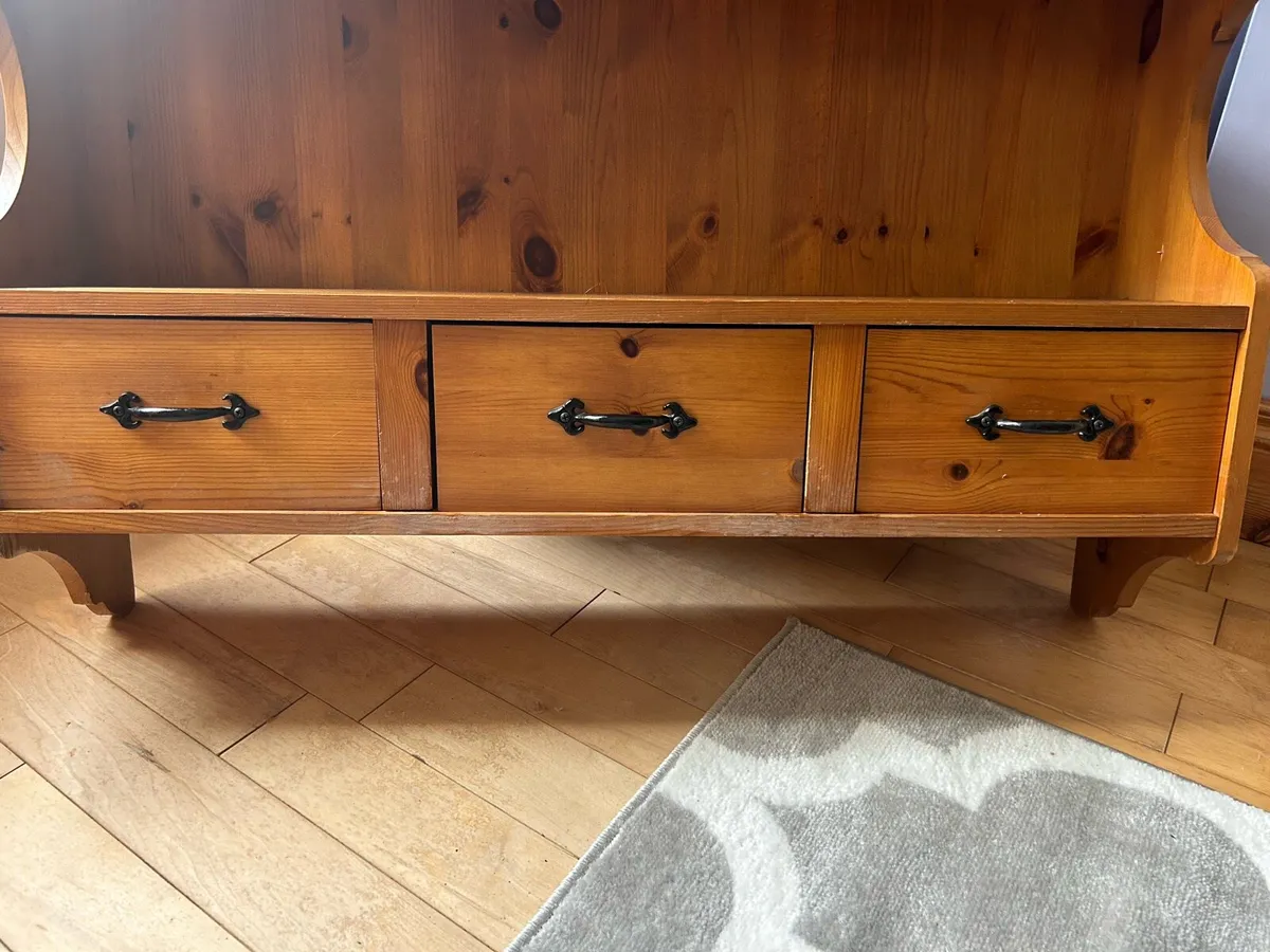 Rustic country kitchen style wall unit - Image 3