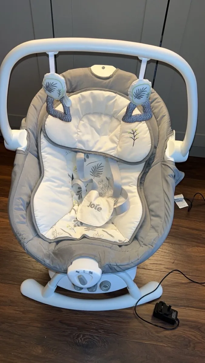 Joie Emeri 2-in-1 baby swing and rocker fern - Image 2