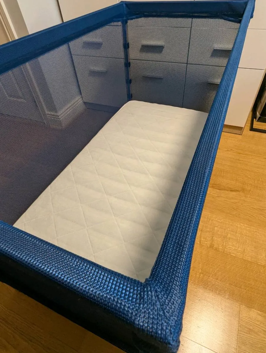 IKEA FLITIG Baby Cot / Toddler Bed with Mattress - Image 2