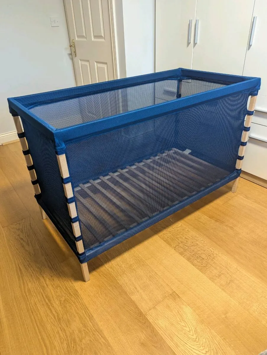 IKEA FLITIG Baby Cot / Toddler Bed with Mattress - Image 4
