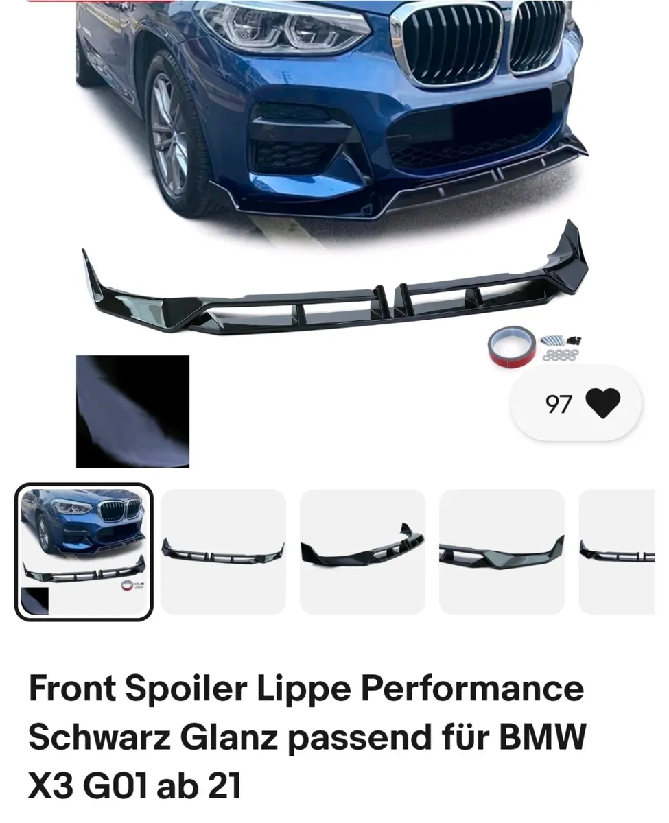Ix3 splitter and front Grill - Image 1