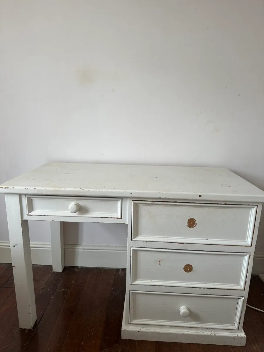 Large Wooden Desk - Image 1