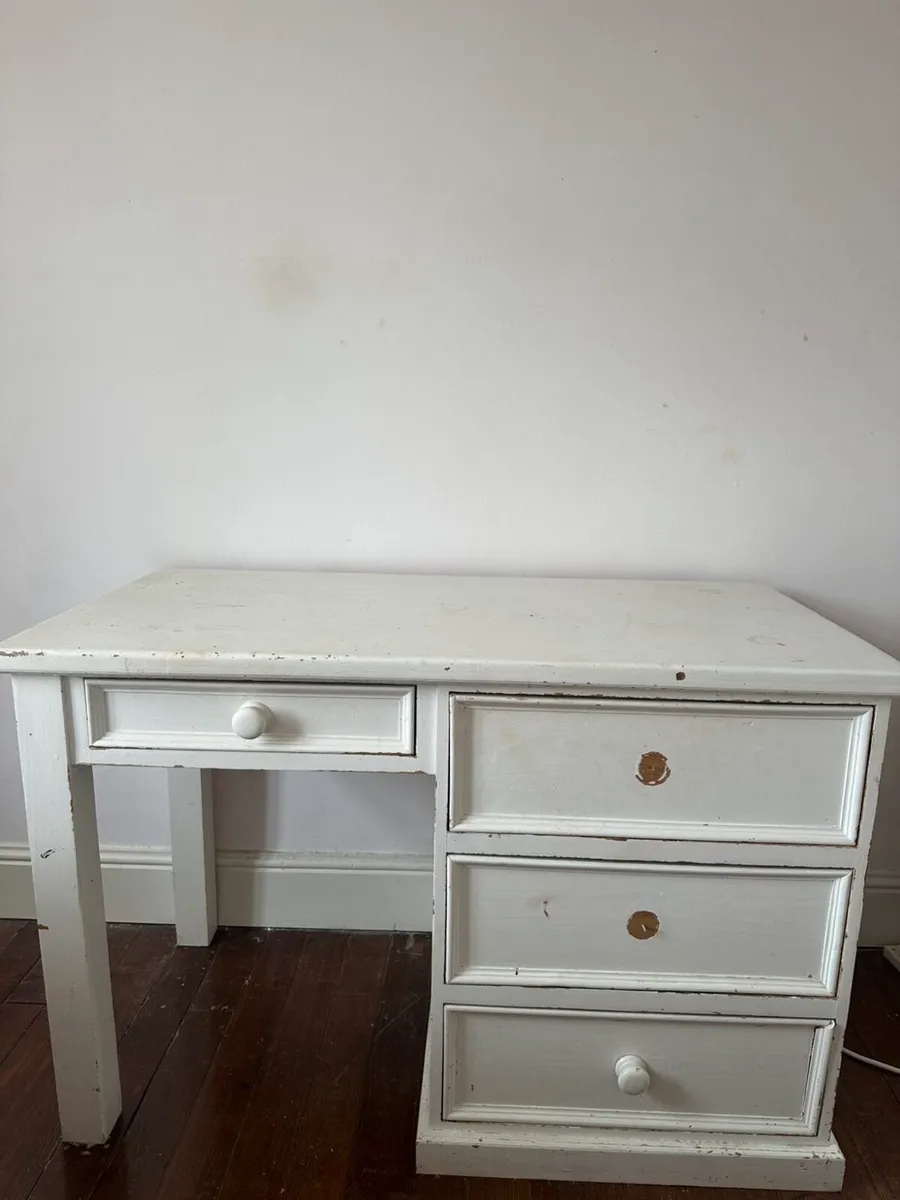 Large Wooden Desk - Image 2